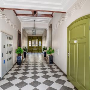 Wejscie głowne kamienica -śień